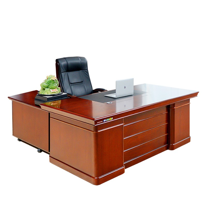 广州办公桌老板桌，新中式老板桌，实木办公桌，老板办公桌 大气 办公室