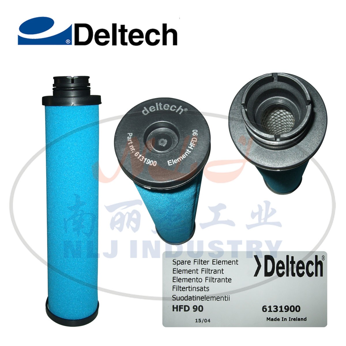 Deltech 玳尔科技 精密过滤器滤芯HFD90 6131900