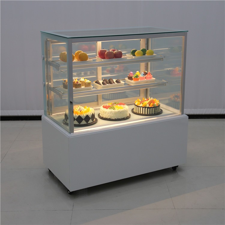 直角蛋糕柜冷藏展示柜商用慕斯水果甜品西点柜风冷保鲜柜