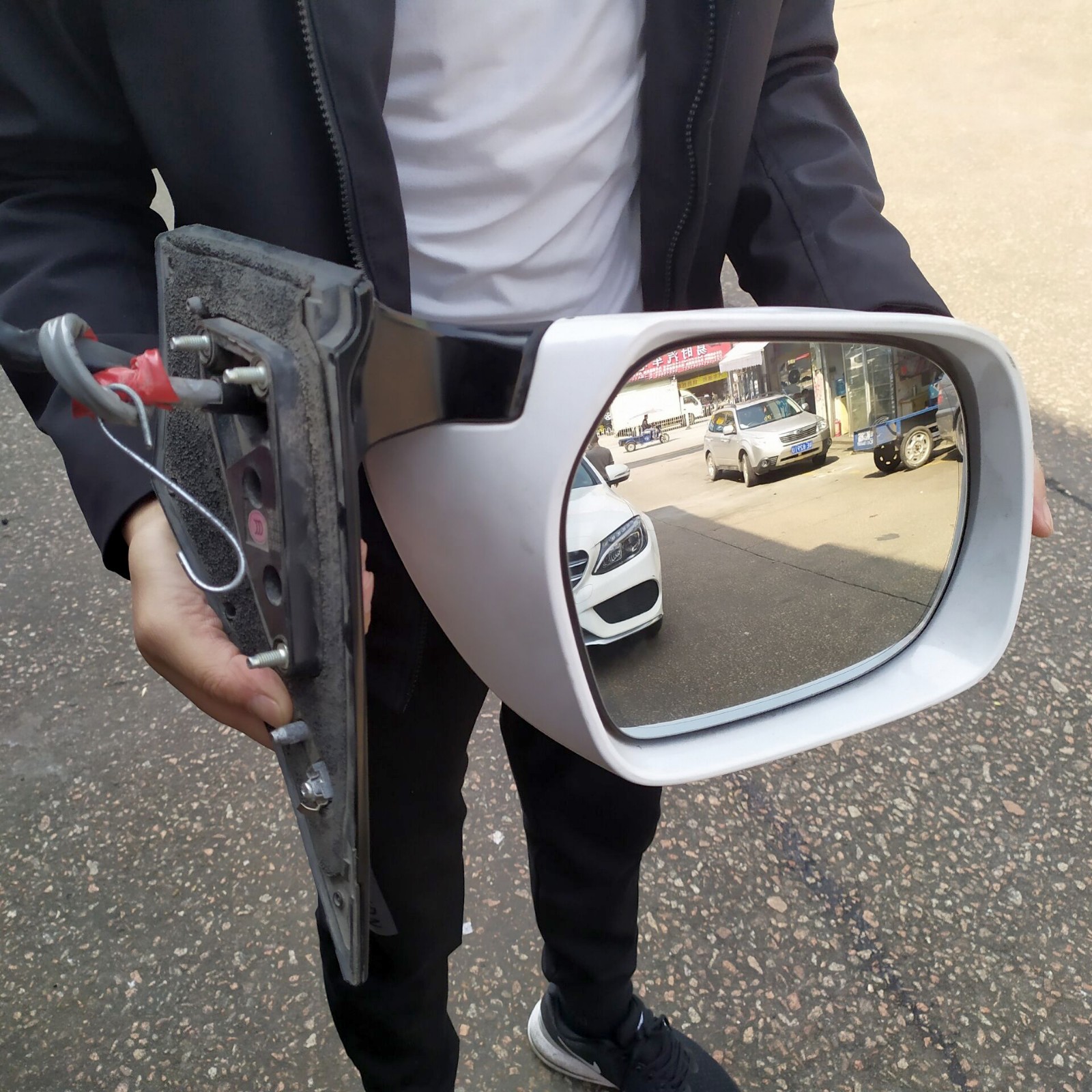 适配于凌志LX460 LX570倒车镜后视镜反光镜总成镜片镜框镜座原厂配件