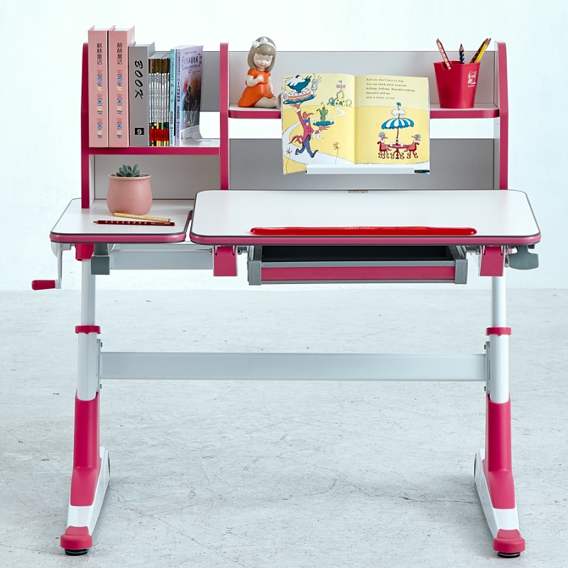 儿童学习桌工厂 小学生书桌 家用写字桌椅组合套装 可升降课桌椅简约