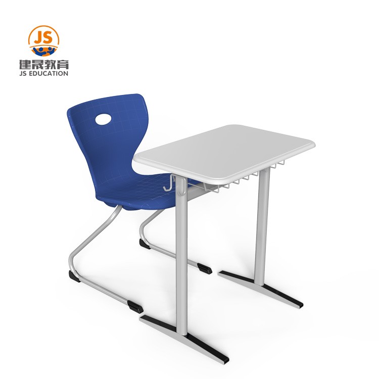 HY-0203定制ABS塑料学生课桌椅 培训补习班桌椅 儿童书桌