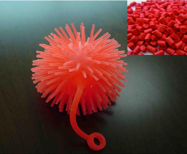 TPE软胶透明颗粒不出油儿童玩具仿肌肤娃娃热塑性弹性体材料TPE塑胶原料