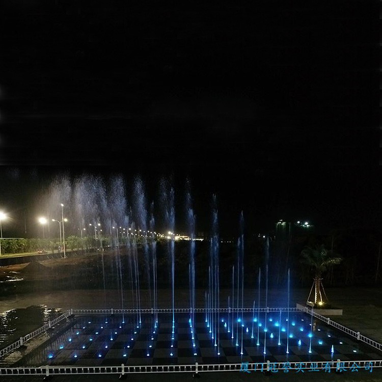 大型音乐喷泉设计施工 广场音乐旱喷泉项目定制