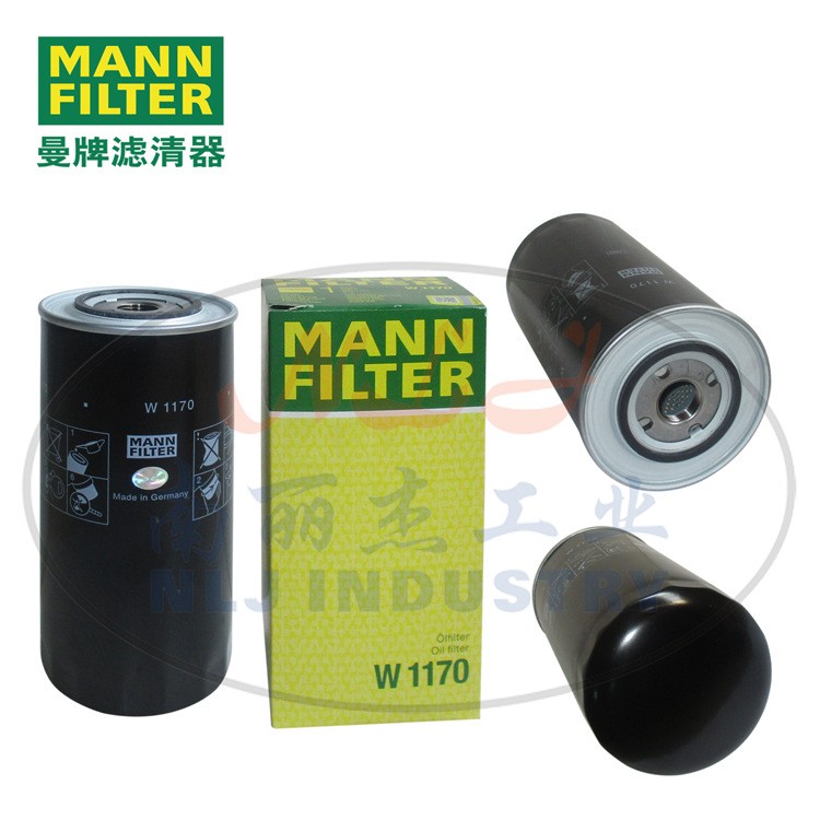 MANN-FILTER(曼牌滤清器)机油滤芯W1170