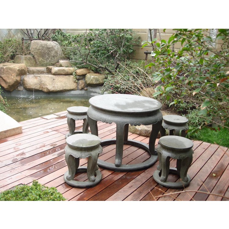 惠安石雕 石桌石凳庭院户外 园林广场石雕石桌椅